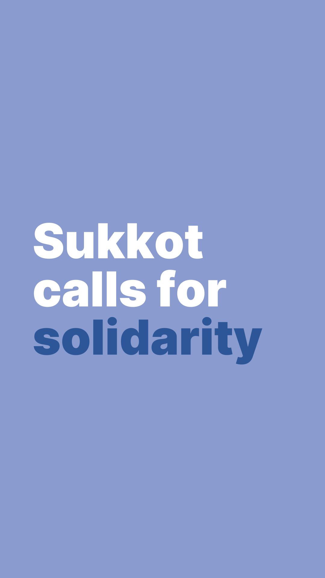 Rabbis speak out for a 56-day ‘move-on’ period